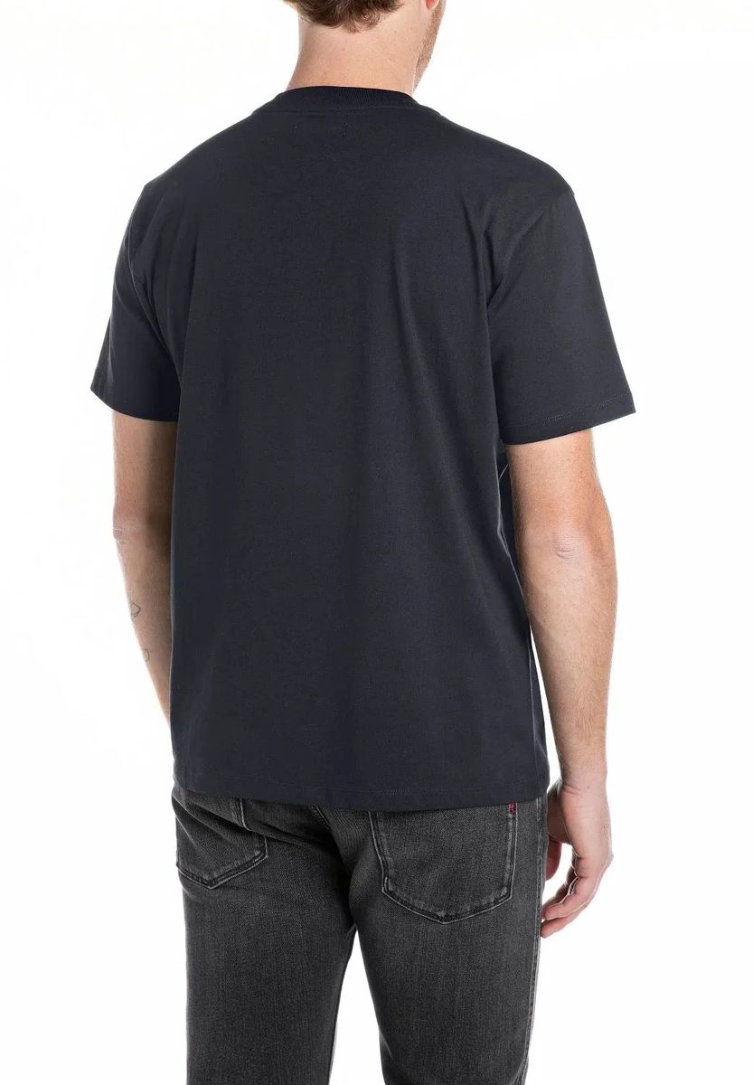 Basic T-Shirt mit Rundhalsausschnitt