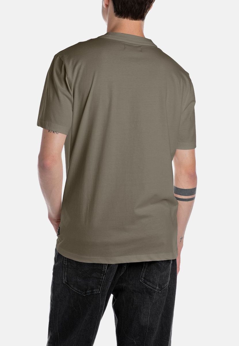 Klassisches Kurzarm Baumwoll T-Shirt