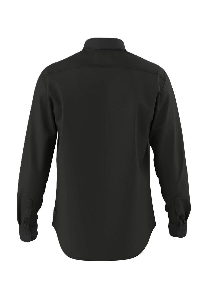 Herren Langarm Hemd mit Knopfleiste