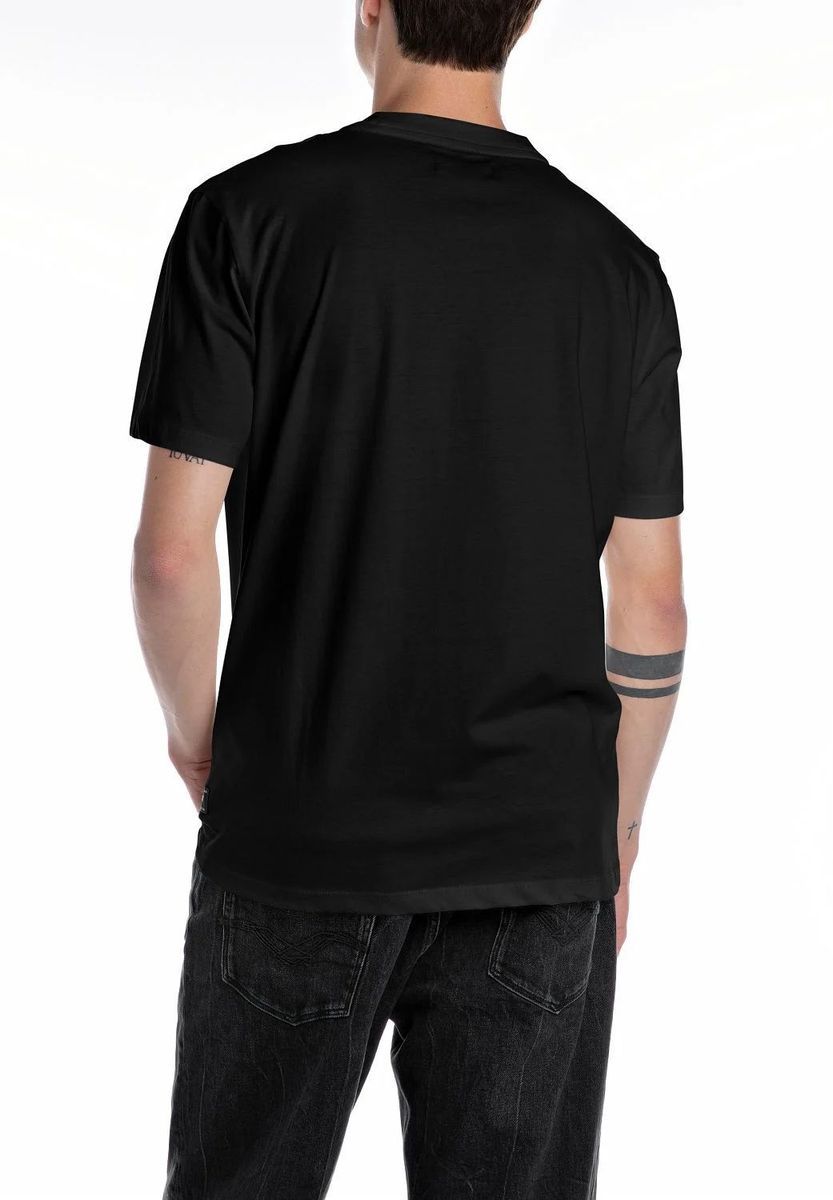 Klassisches Kurzarm Baumwoll-T-Shirt