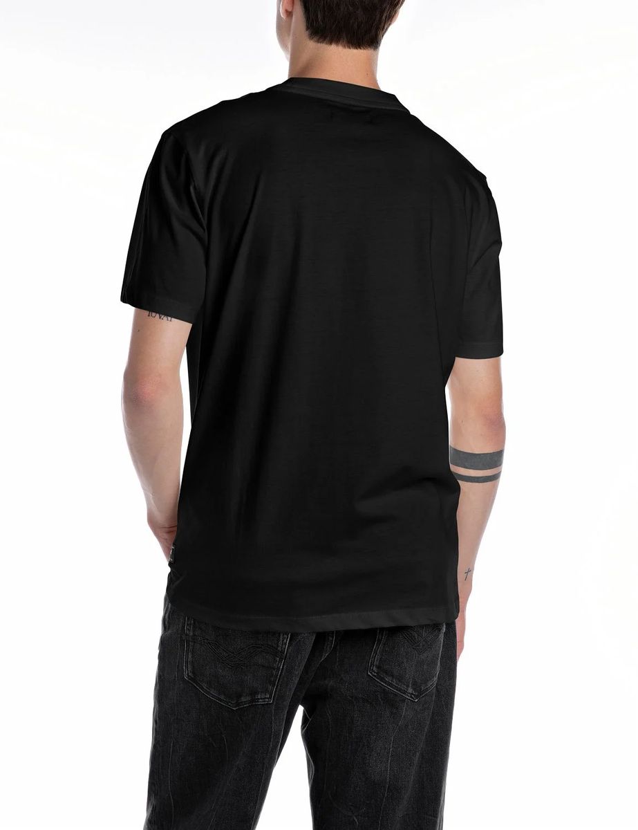 Klassisches Kurzarm Baumwoll-T-Shirt