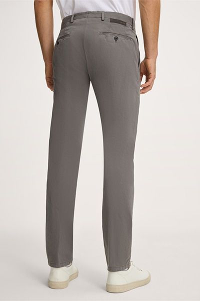 Windsor Cino Baumwoll-Chinos Slim Fit in Anthrazit Grau