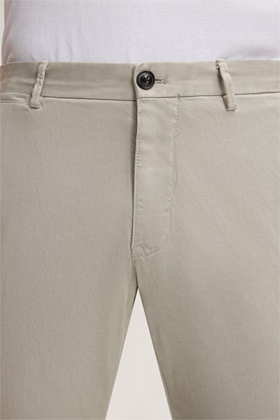Baumwollstretch-Chino Cino in Beige, lässige Alltagshose