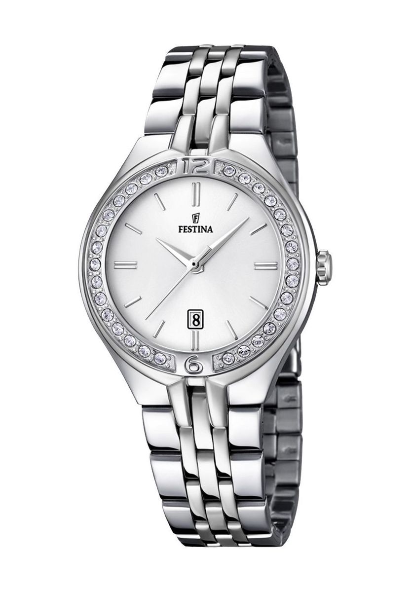 Elegante Damenuhr aus Edelstahl