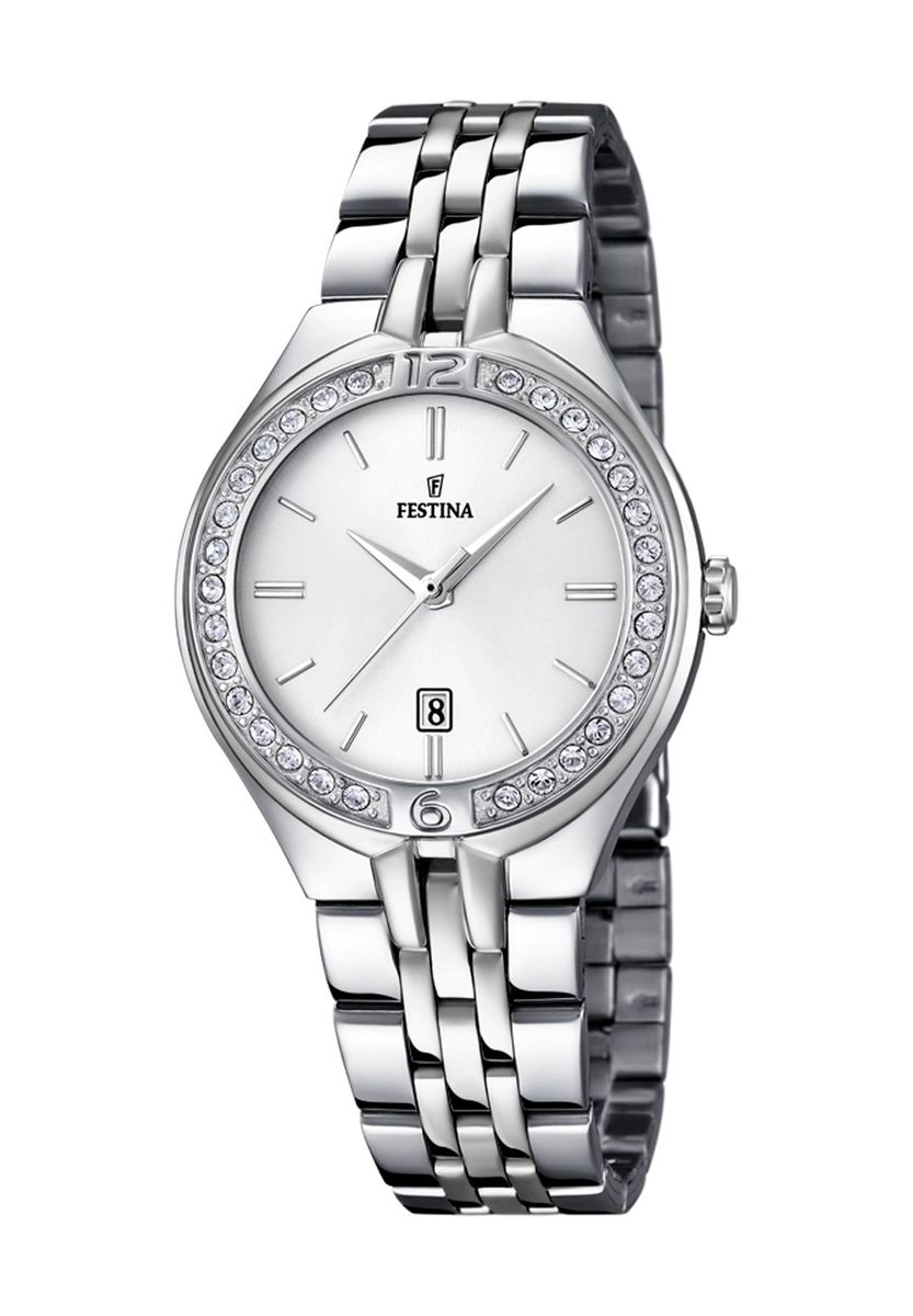 Elegante Damenuhr aus Edelstahl