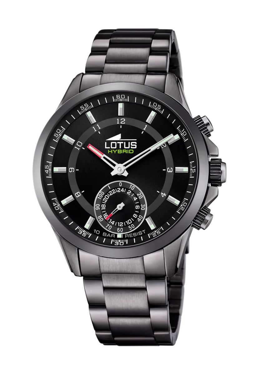 Herren Hybrid Smartwatch, Schwarz