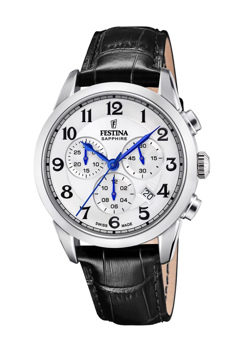 Klassische Schweizer Chronographenuhr