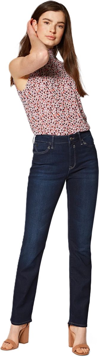 mavi Jeans, Gürtelschlaufen, Slim Fit, für Damen, blau, 26/30