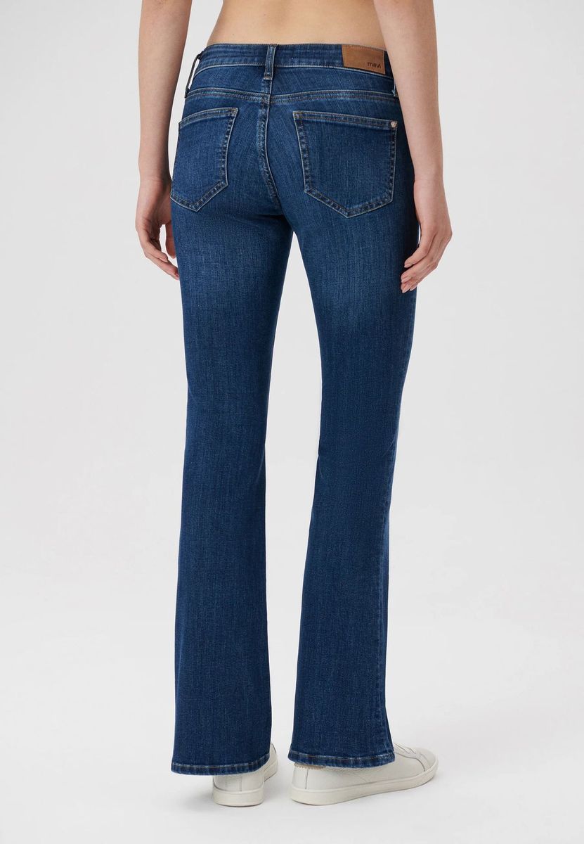 Damen Jeans mit mittelhohem Bund, Bootcut
