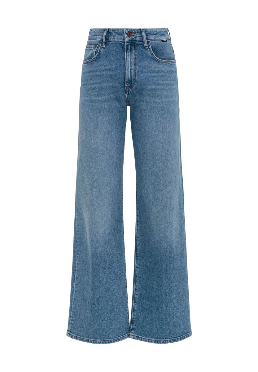 Lässige Jeans mit weitem Bein