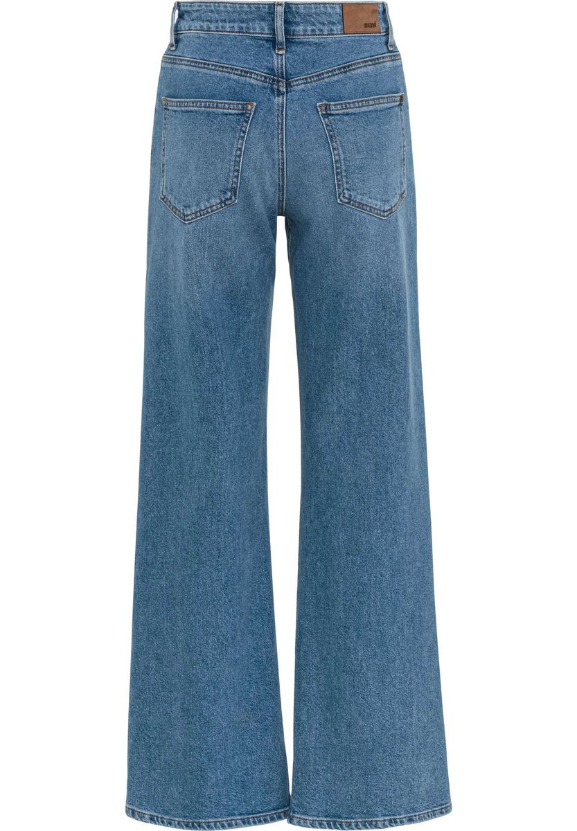 Lässige Jeans mit weitem Bein