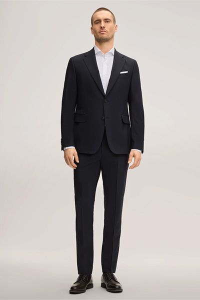 Windsor Sono Marineblau Wollmischung Blazer Modern Fit Business