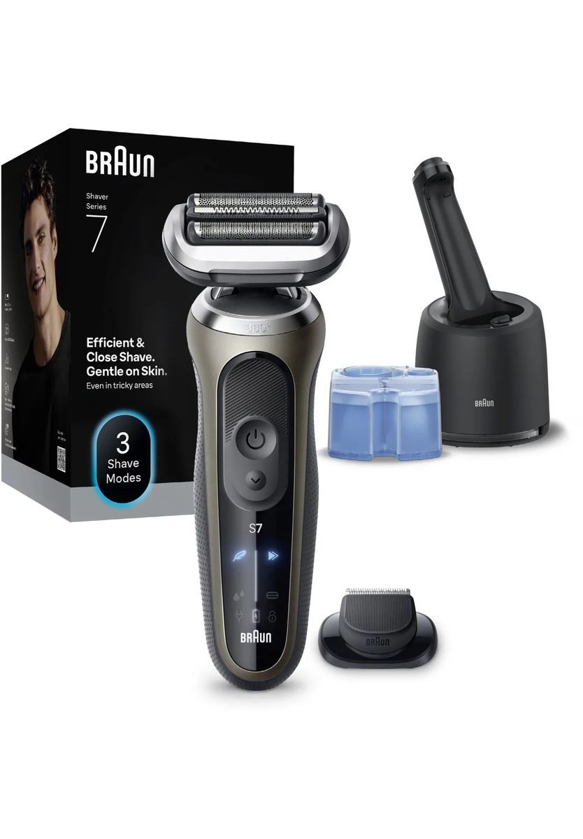 BRAUN Elektrorasierer 72-C, 4in 1 SmartCare Center, schwarz, 99