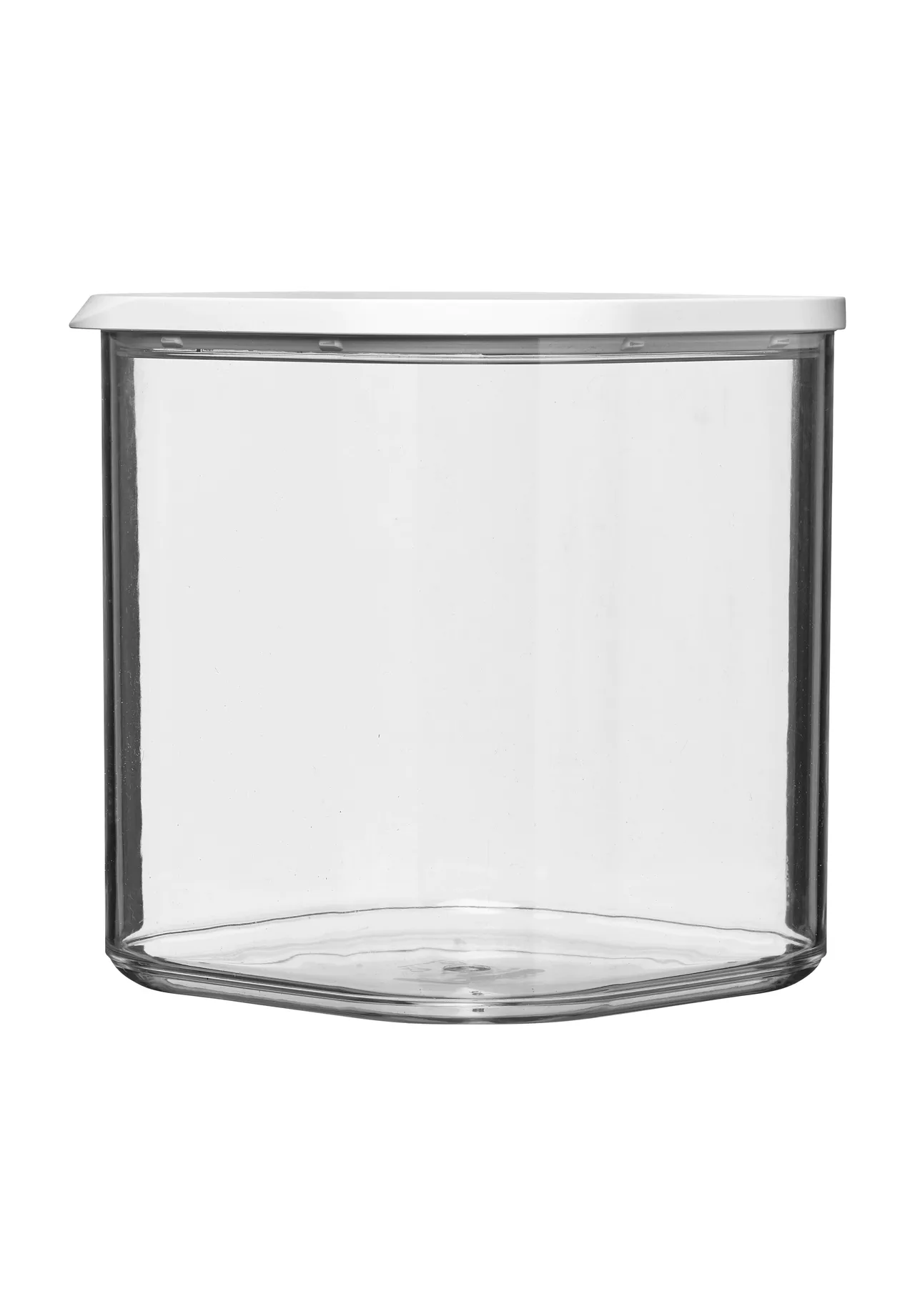 MEPAL Vorratsdose "Modula Square", Quadratisch, Durchsichtig, 2,75 l, weiß