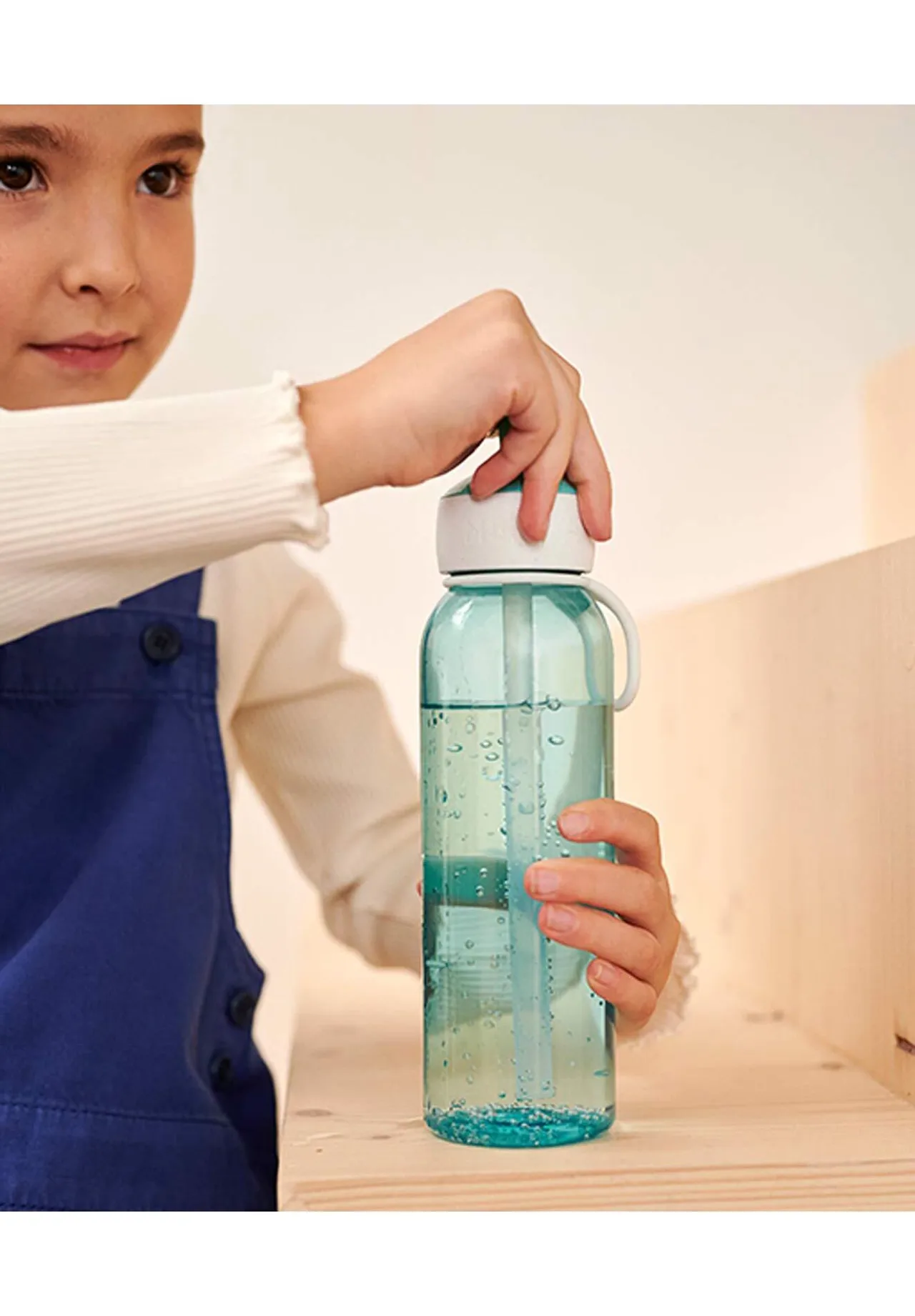 MEPAL Wasserflasche Flip-Up Campus 500 ml, blau