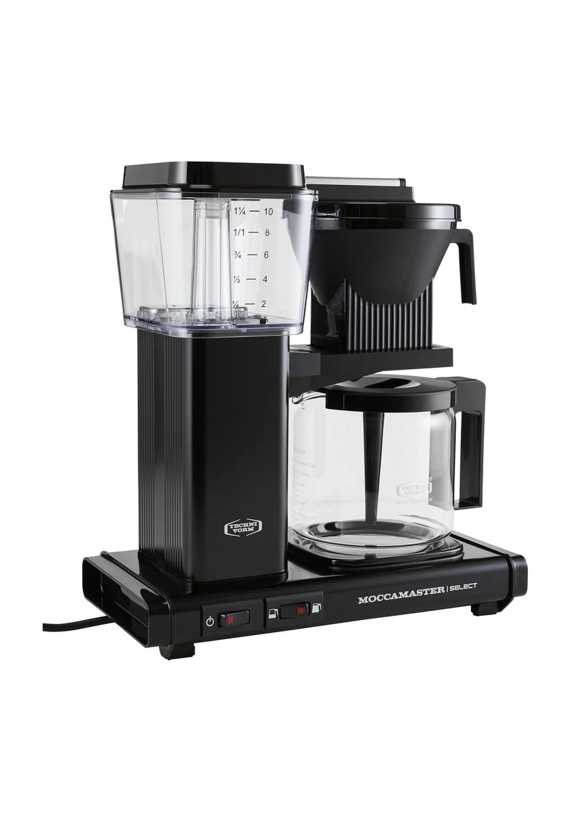 Moccamaster Filterkaffeemaschine "Select KBG 741", Select-Wahlschalter, schwarz