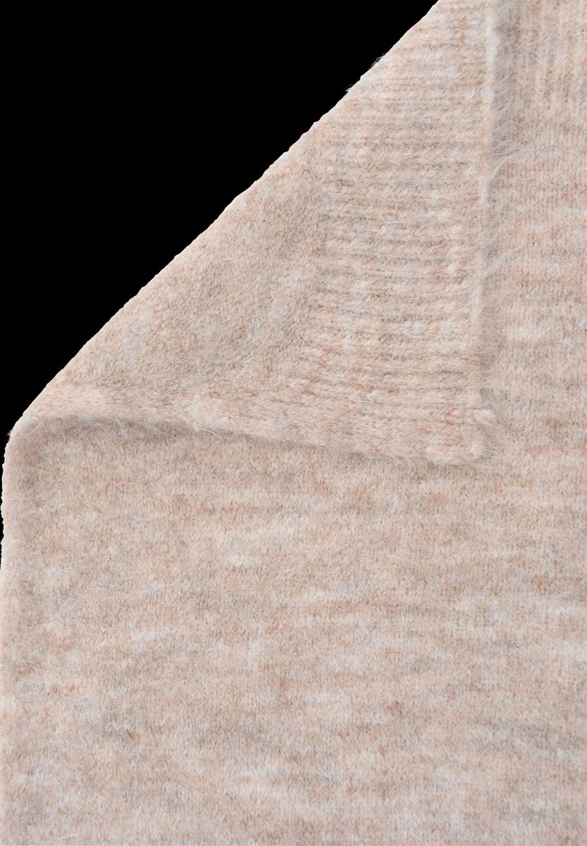 Eleganter uni Strick Damen Schal