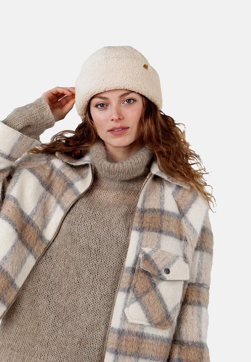 Kuschelige Teddy-Fell Wintermütze