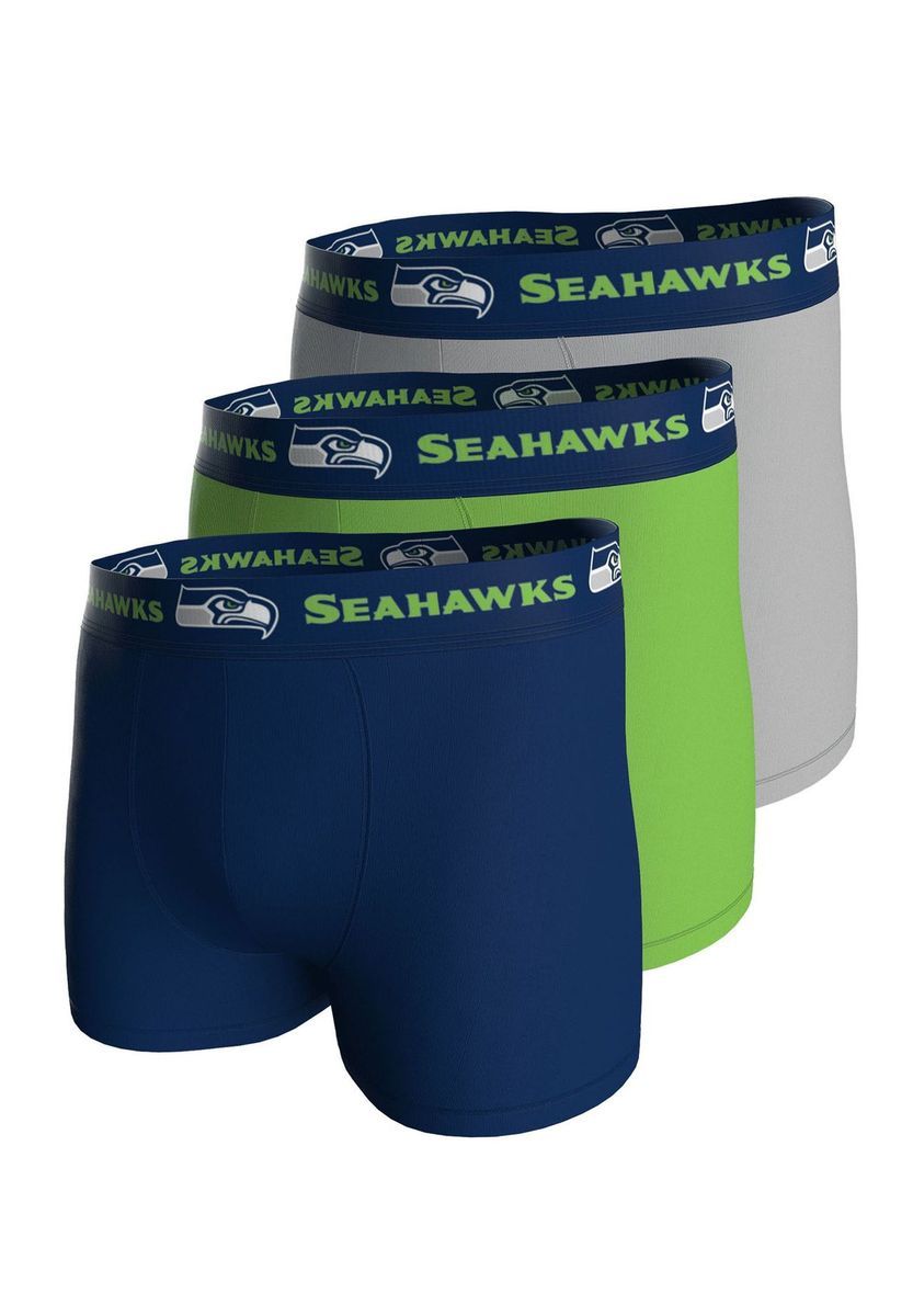 Seattle Seahawks Boxershorts 3er-Pack
