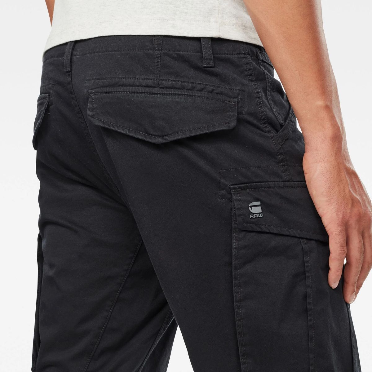 G-STAR RAW Hose, schwarz, W29/L32