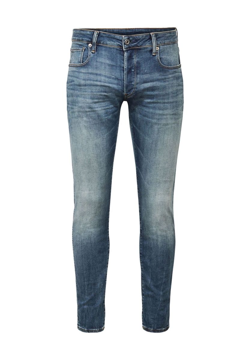 Schmal geschnittene Jeans mit Waschung