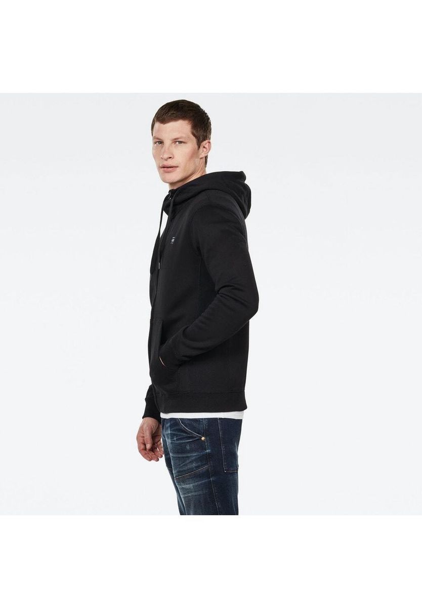 Klassisches Kapuzen-Sweatshirt mit Reißverschluss