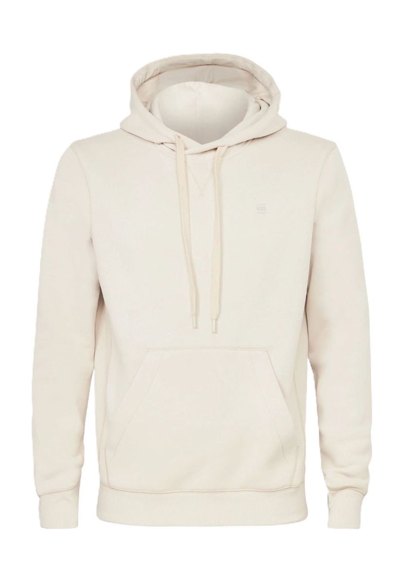 Klassischer beiger Kapuzenpullover