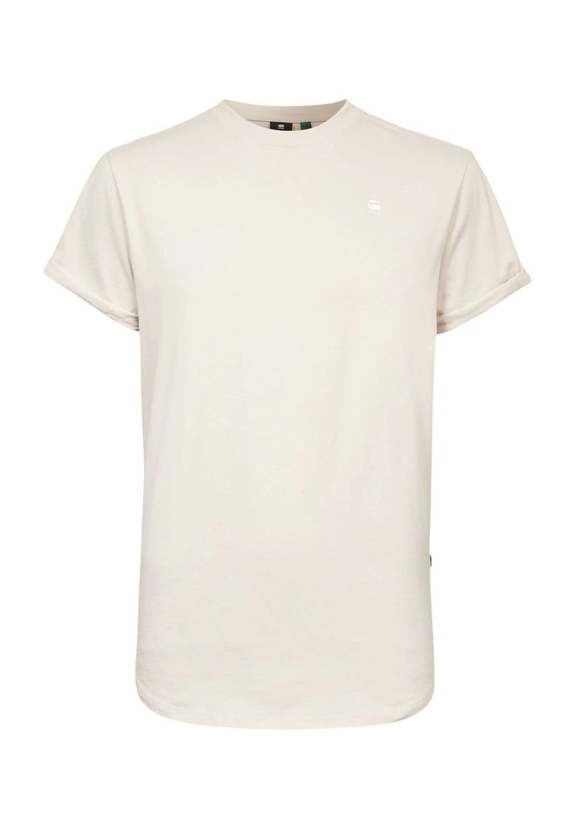 Minimalistisches Baumwoll-T-Shirt mit entspannter Passform