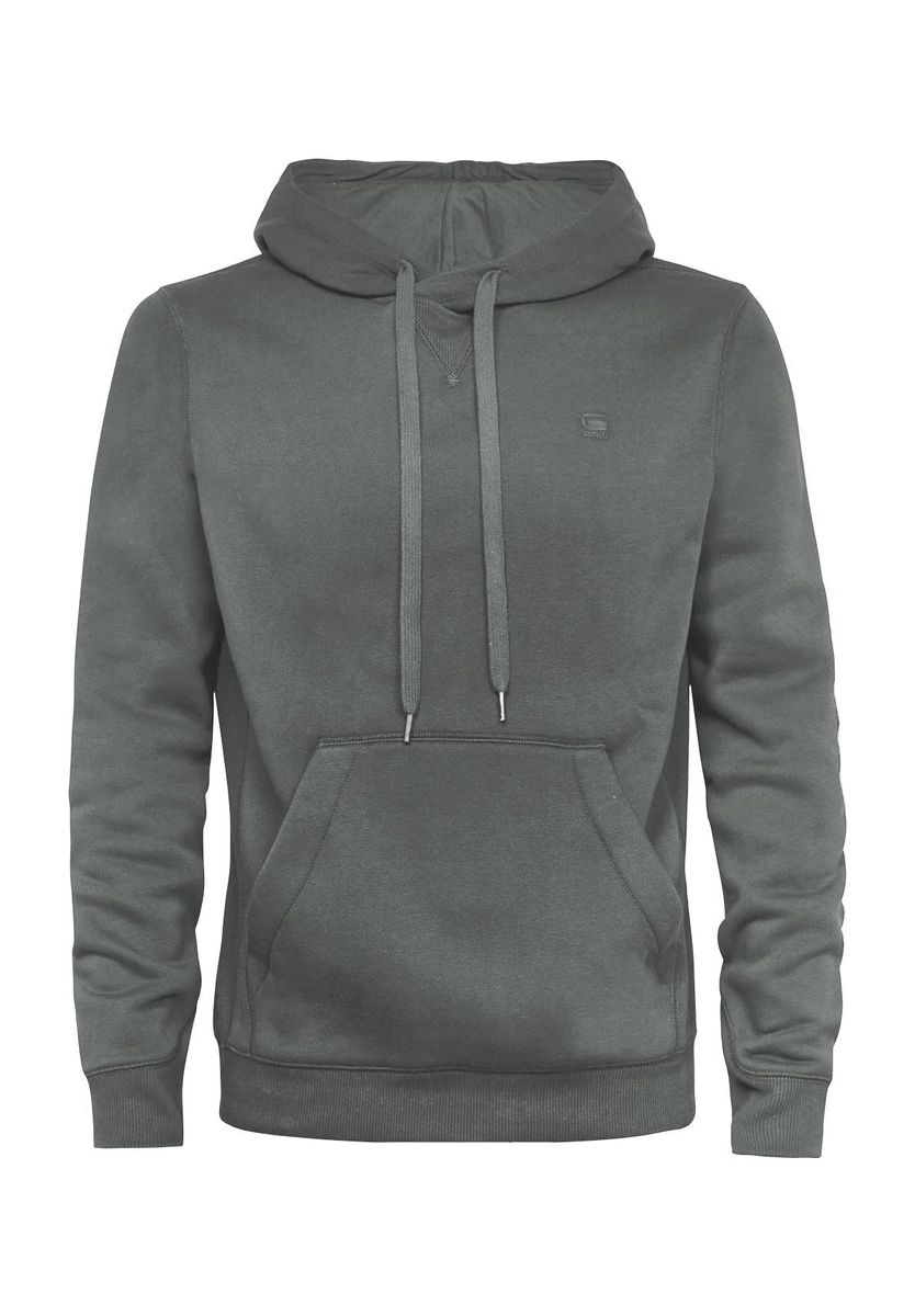 Herren Core Hoodie meliert mit Logo