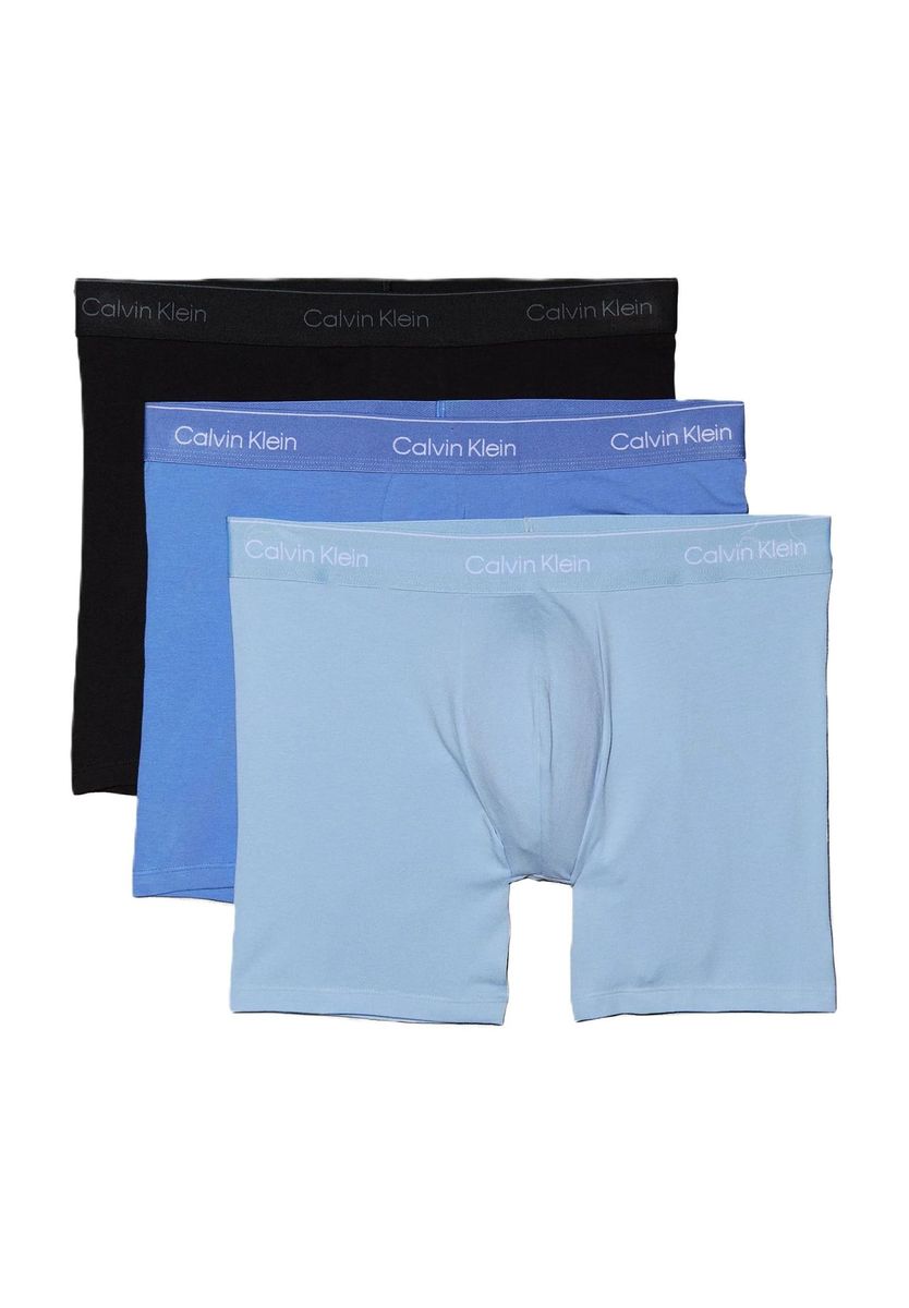 Herren Boxer Briefs mit Logo-Bund, 3er-Pack