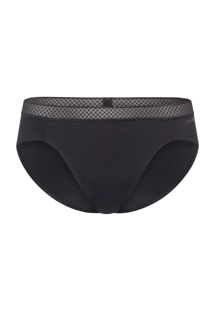 Slip mit Spitzenbesatz