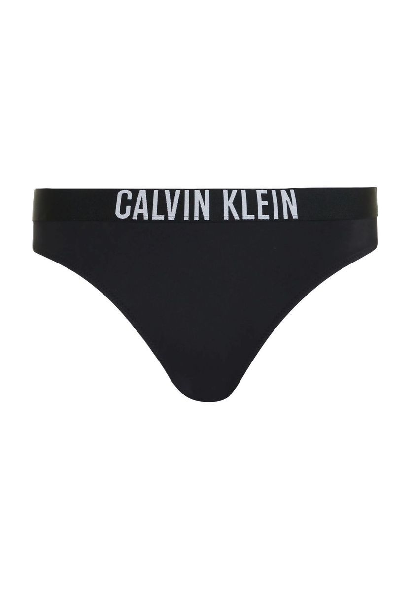 Klassische schwarze Bikinihose Calvin Klein Logo