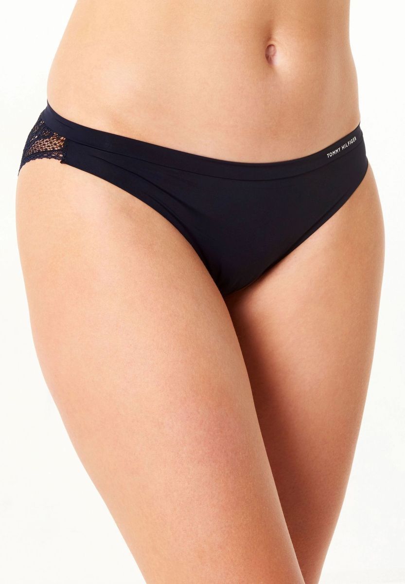 Tailored Comfort Bikinihose mit floraler Spitze