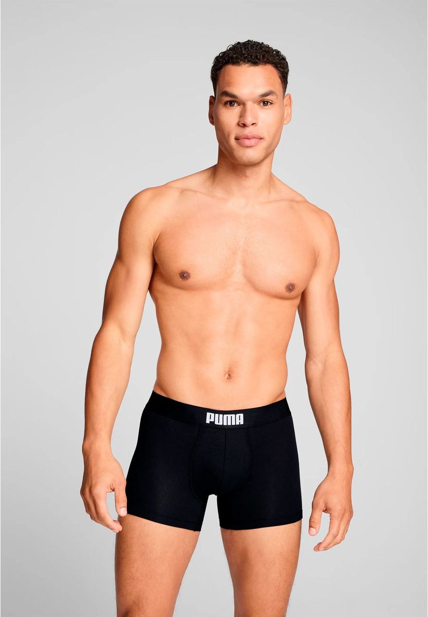 Alltägliche Logo-Bund Boxerbriefs