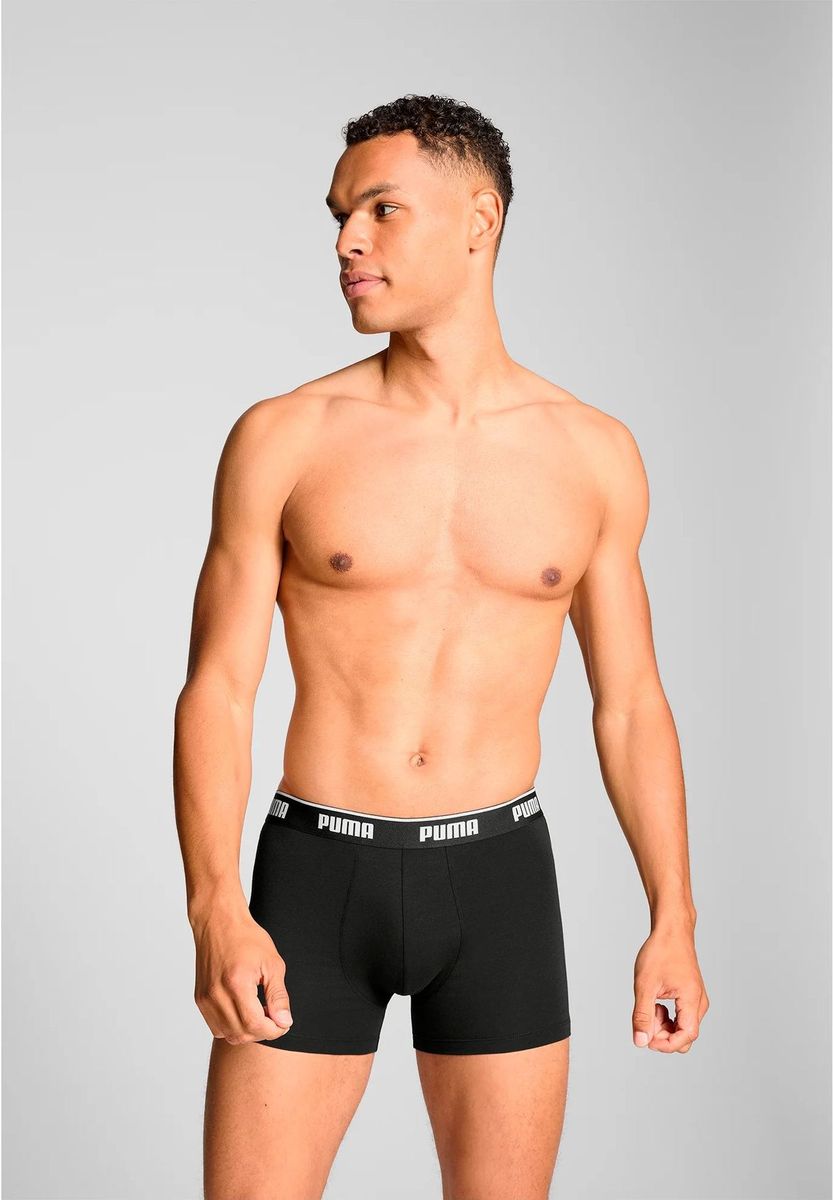 Herren Schwarze Boxershorts im Dreierpack