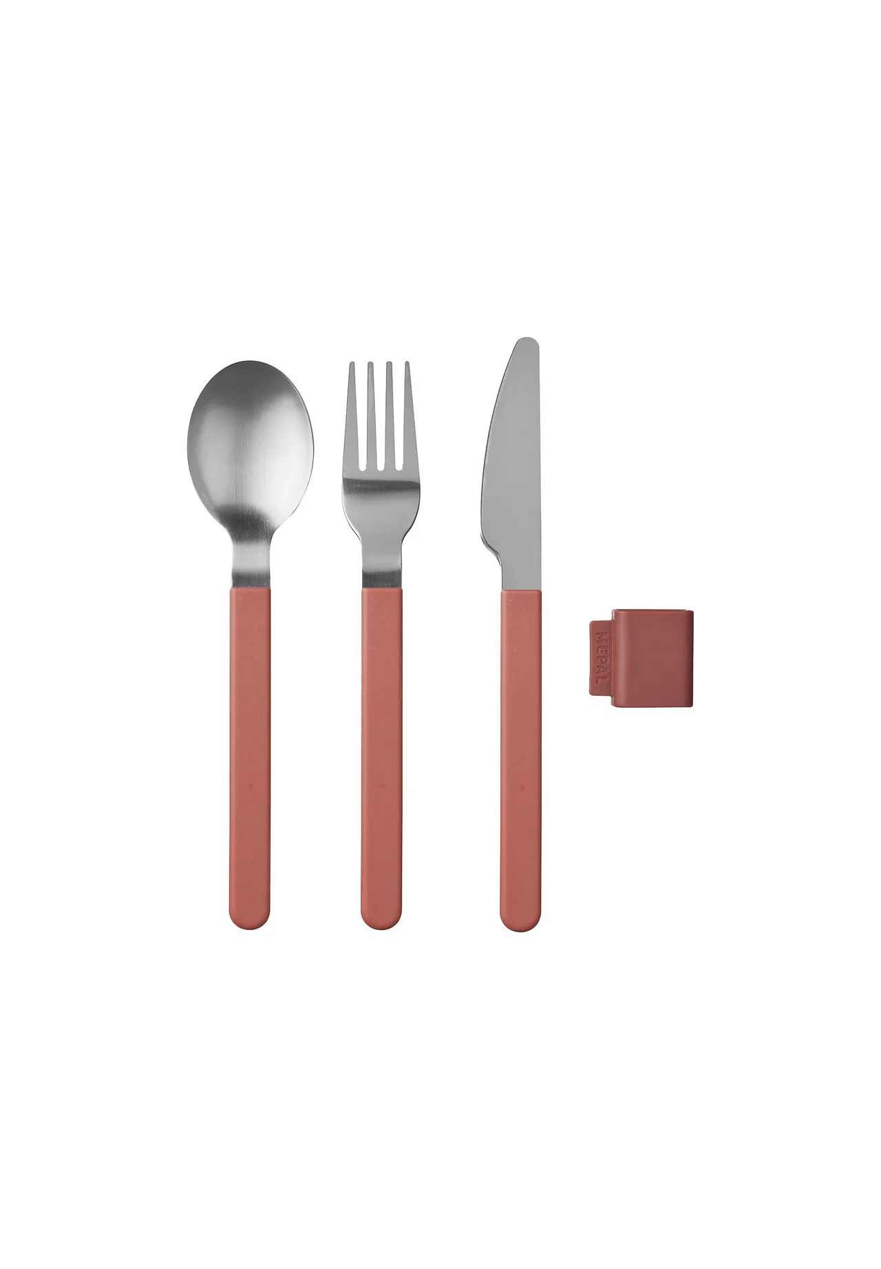 MEPAL Besteck-Set Silueta, rosa|rot, 99