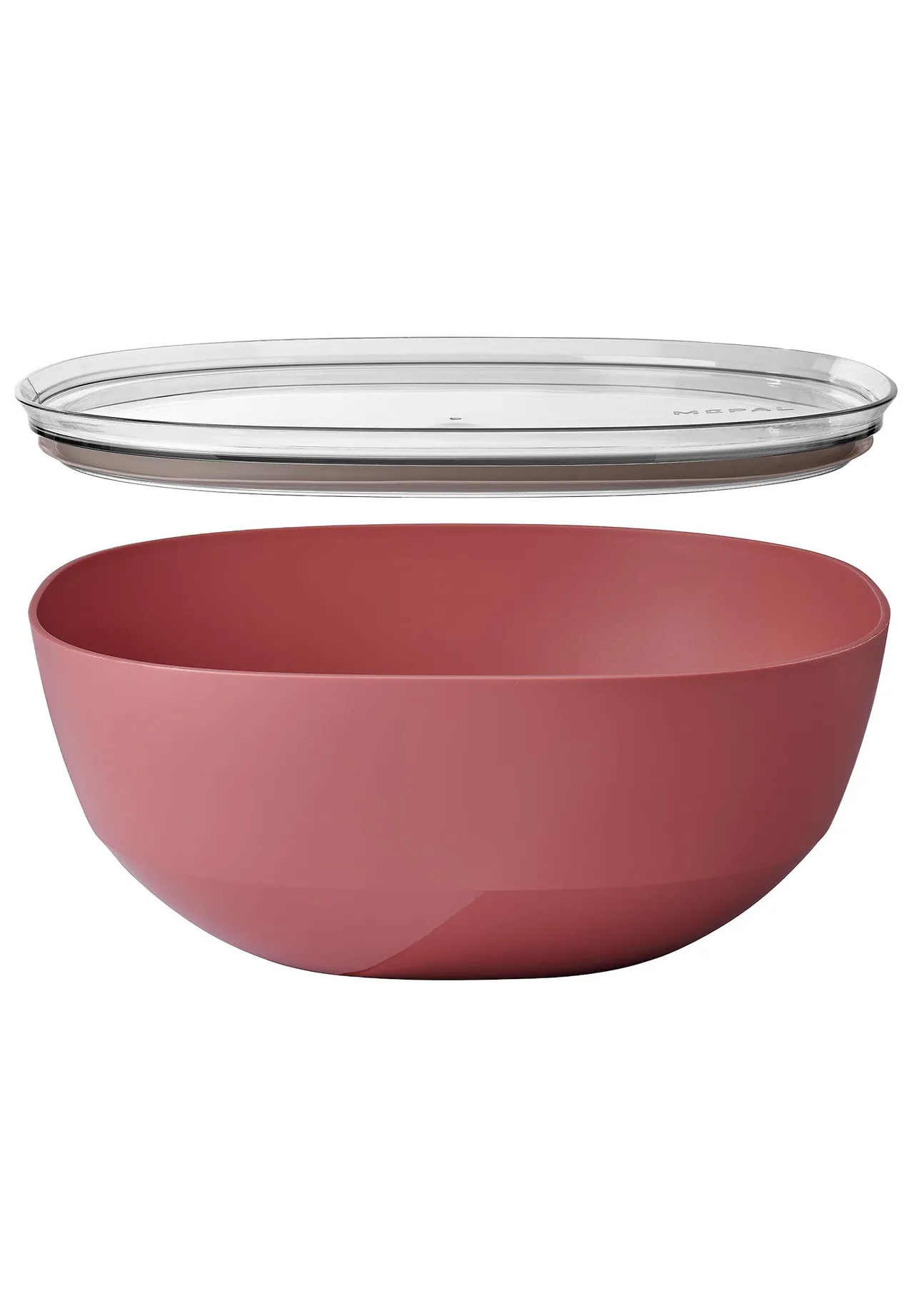 MEPAL Servierschale mit Deckel Silueta 5000 ml, rosa|rot, 5L