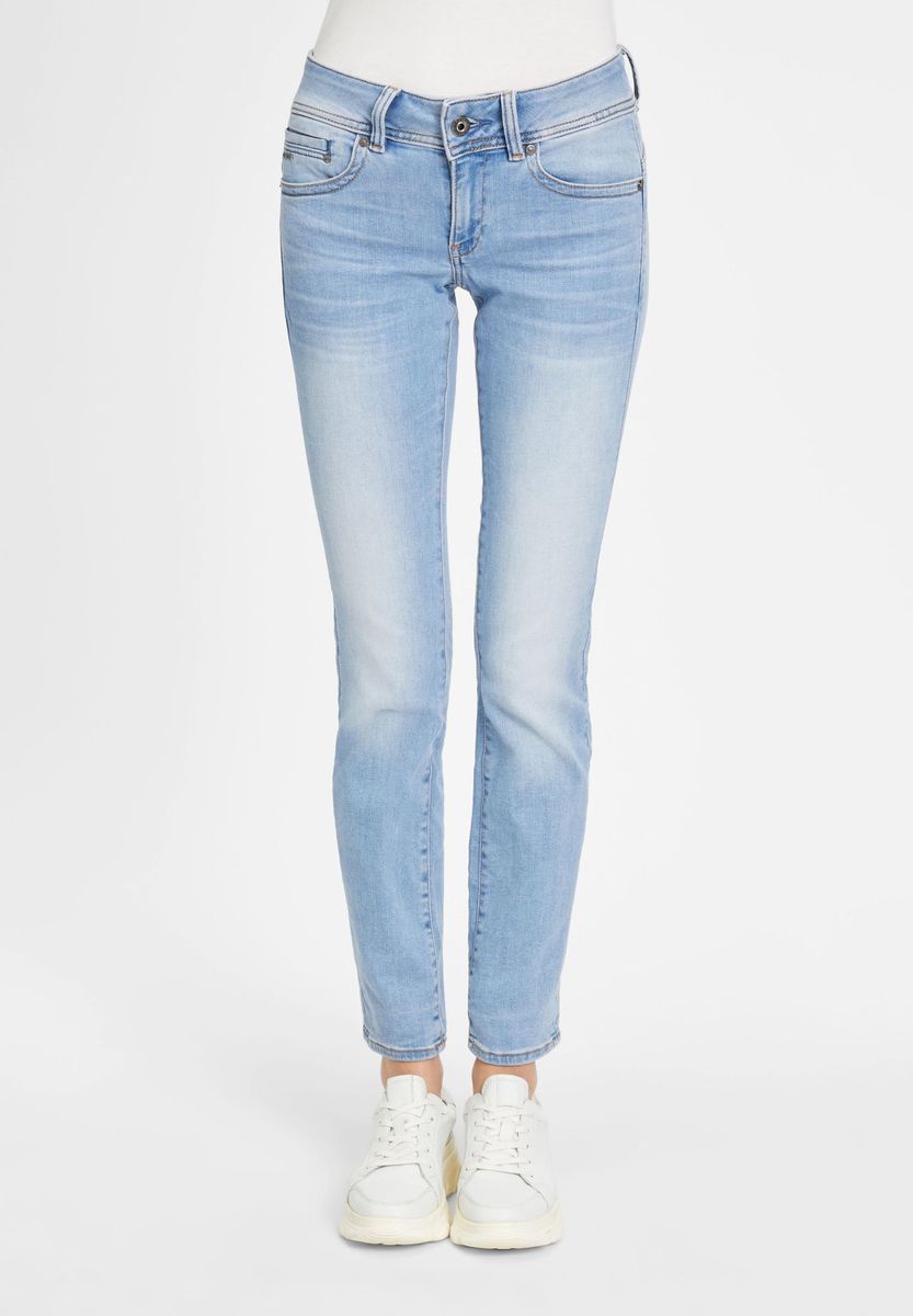 Hellblaue Slim Fit Jeans