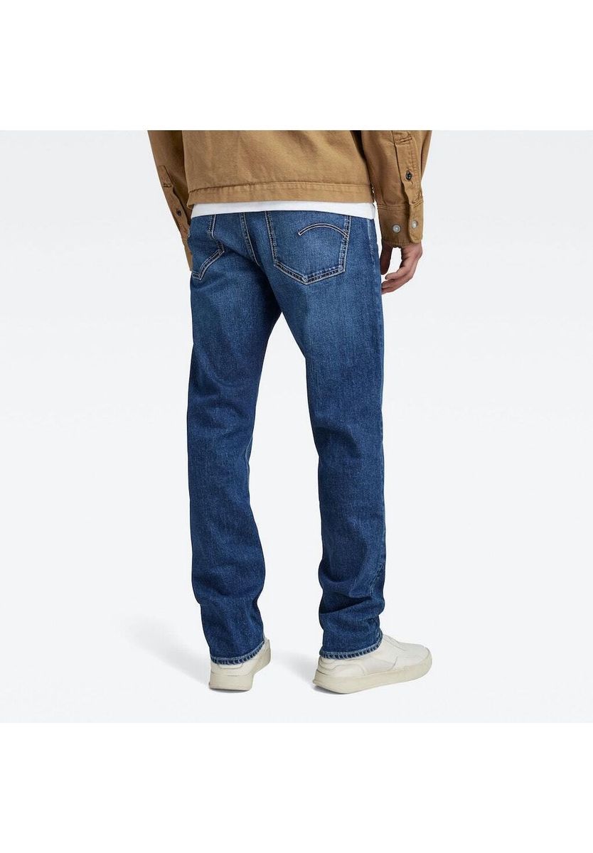 Gerade geschnittene Baumwoll-Stretch-Jeans