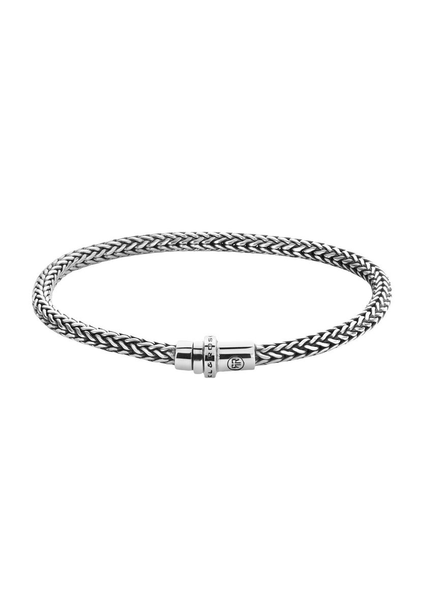 Geflochtenes Sterling Silber Unisex Armband