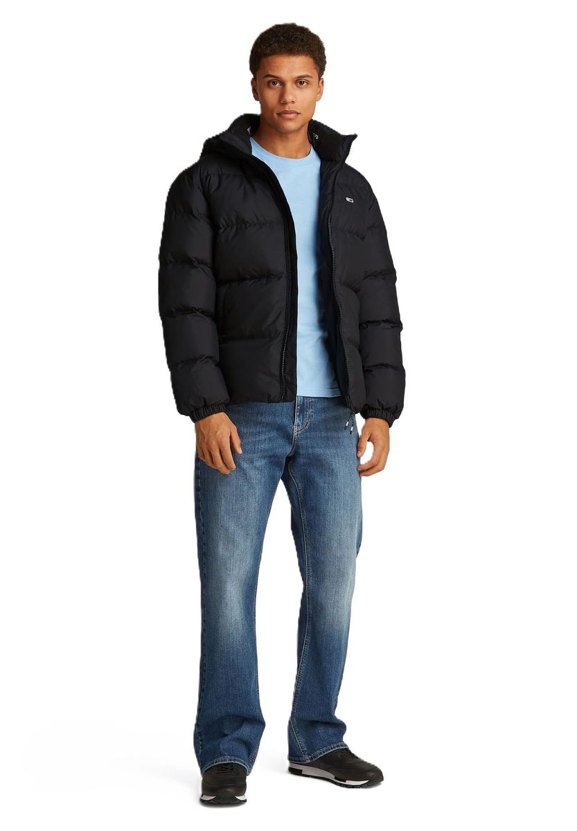 Herren Steppjacke mit Kapuze