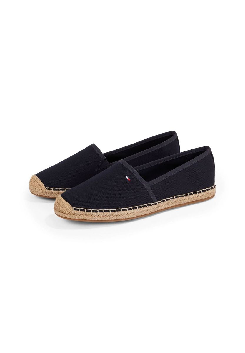 Klassischer Textil-Espadrille-Slipper für Damen