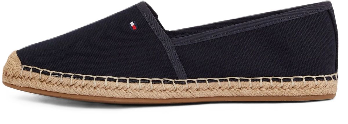Klassischer Textil-Espadrille-Slipper für Damen