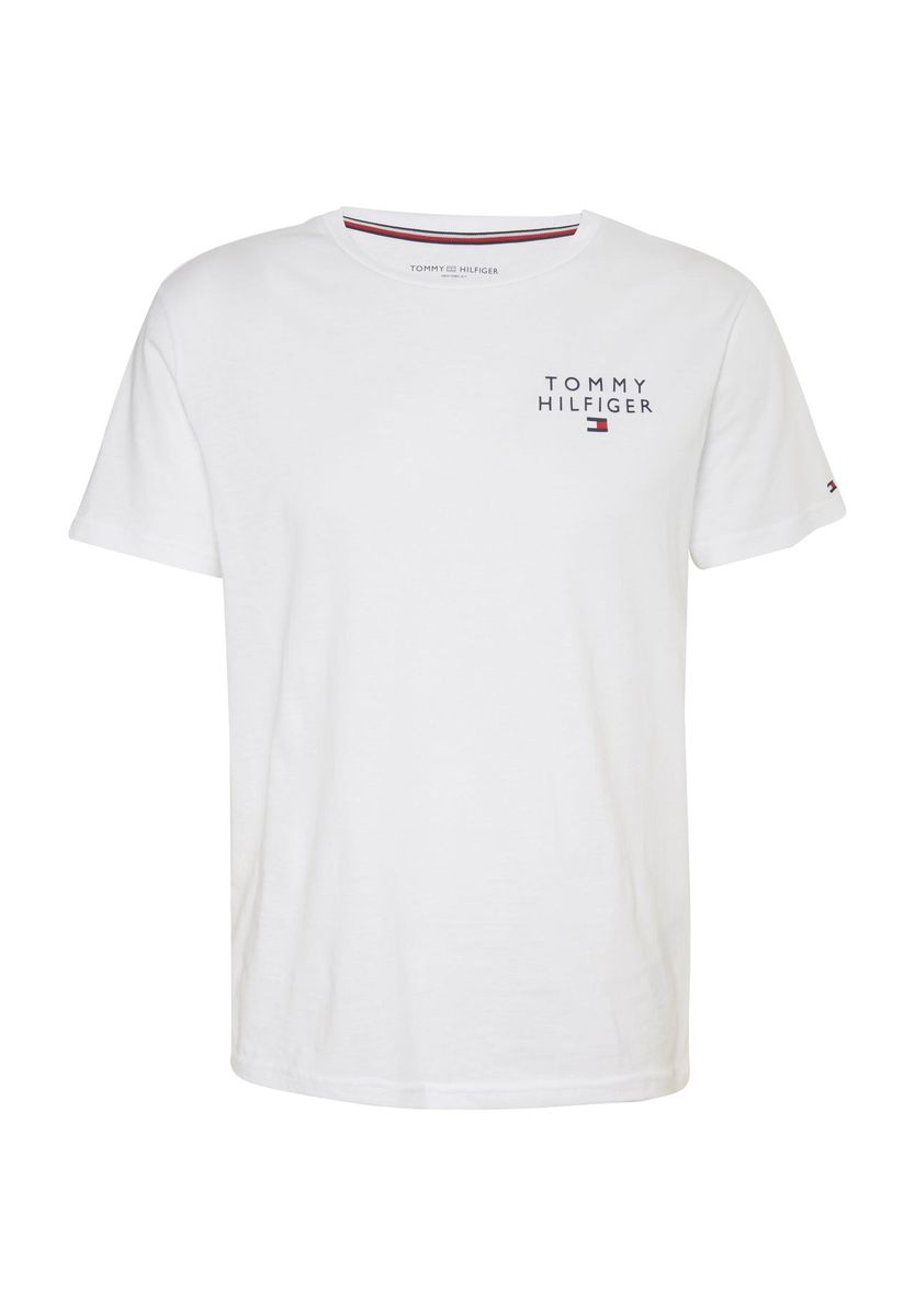 Klassisches Baumwoll T-Shirt mit Rundhalsausschnitt