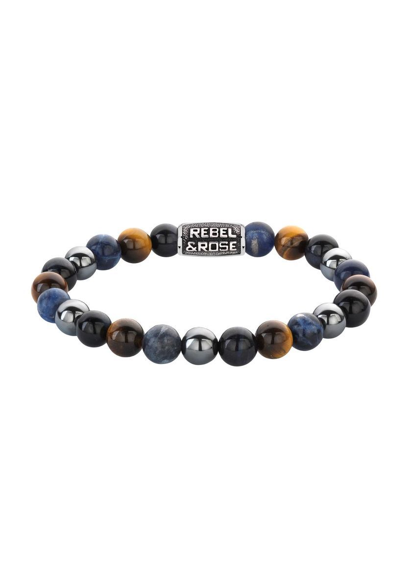 Perlenarmband mit Edelsteinakzent