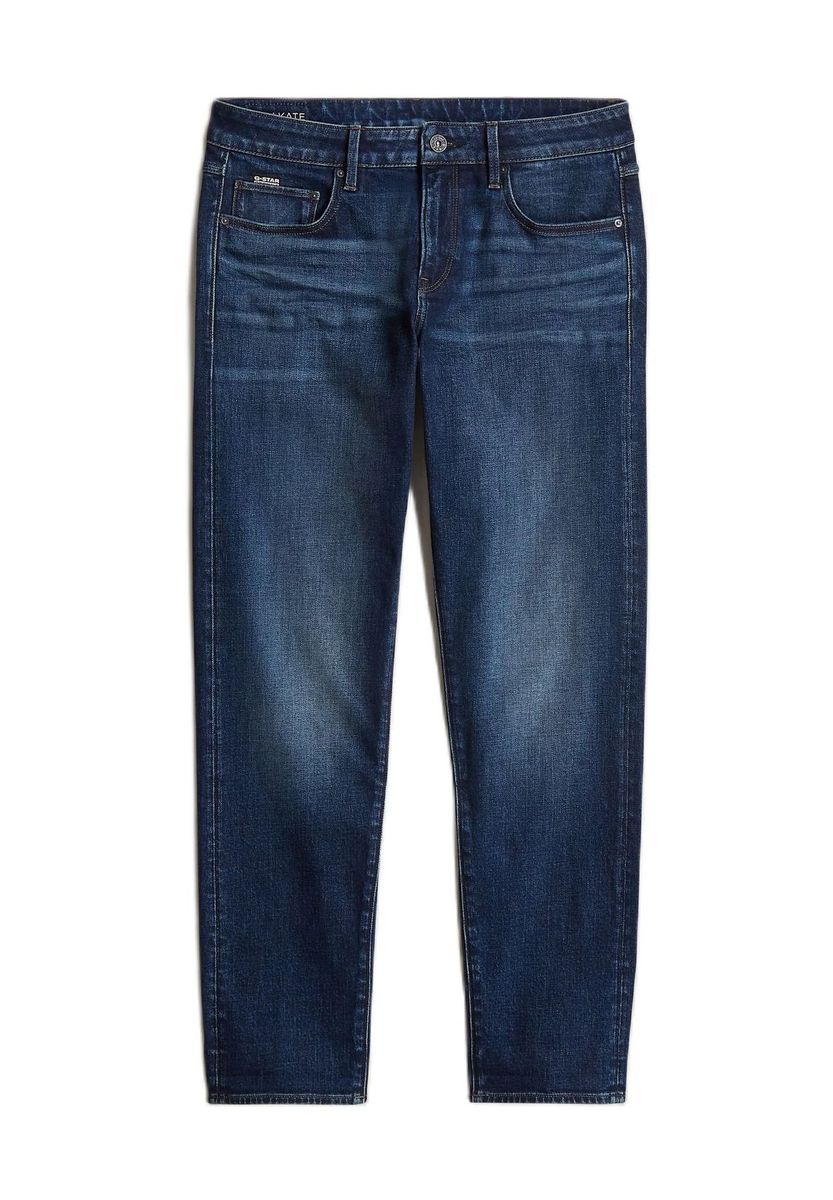 Gerades Bein Dunkle Waschung Jeans