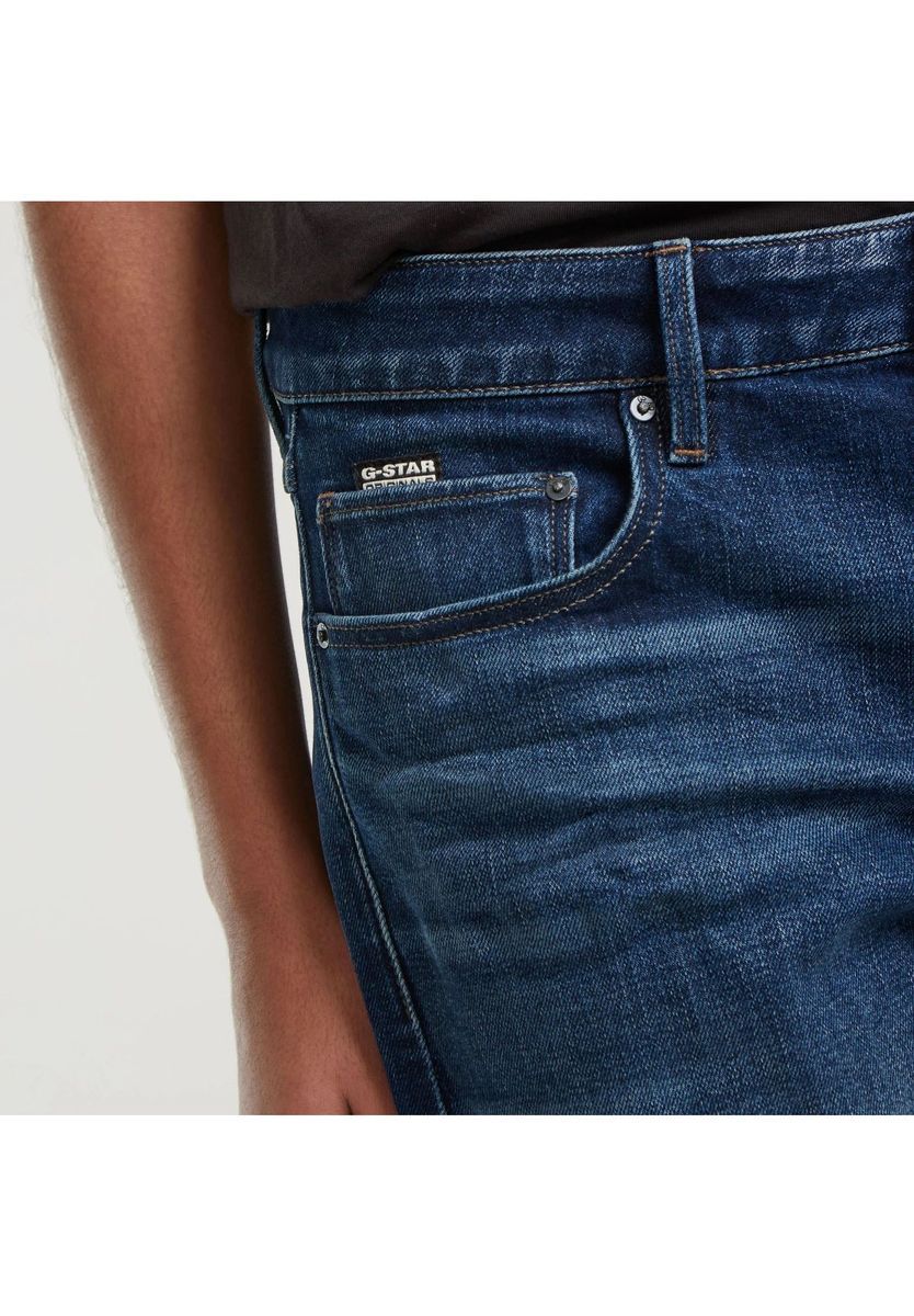 Gerades Bein Dunkle Waschung Jeans