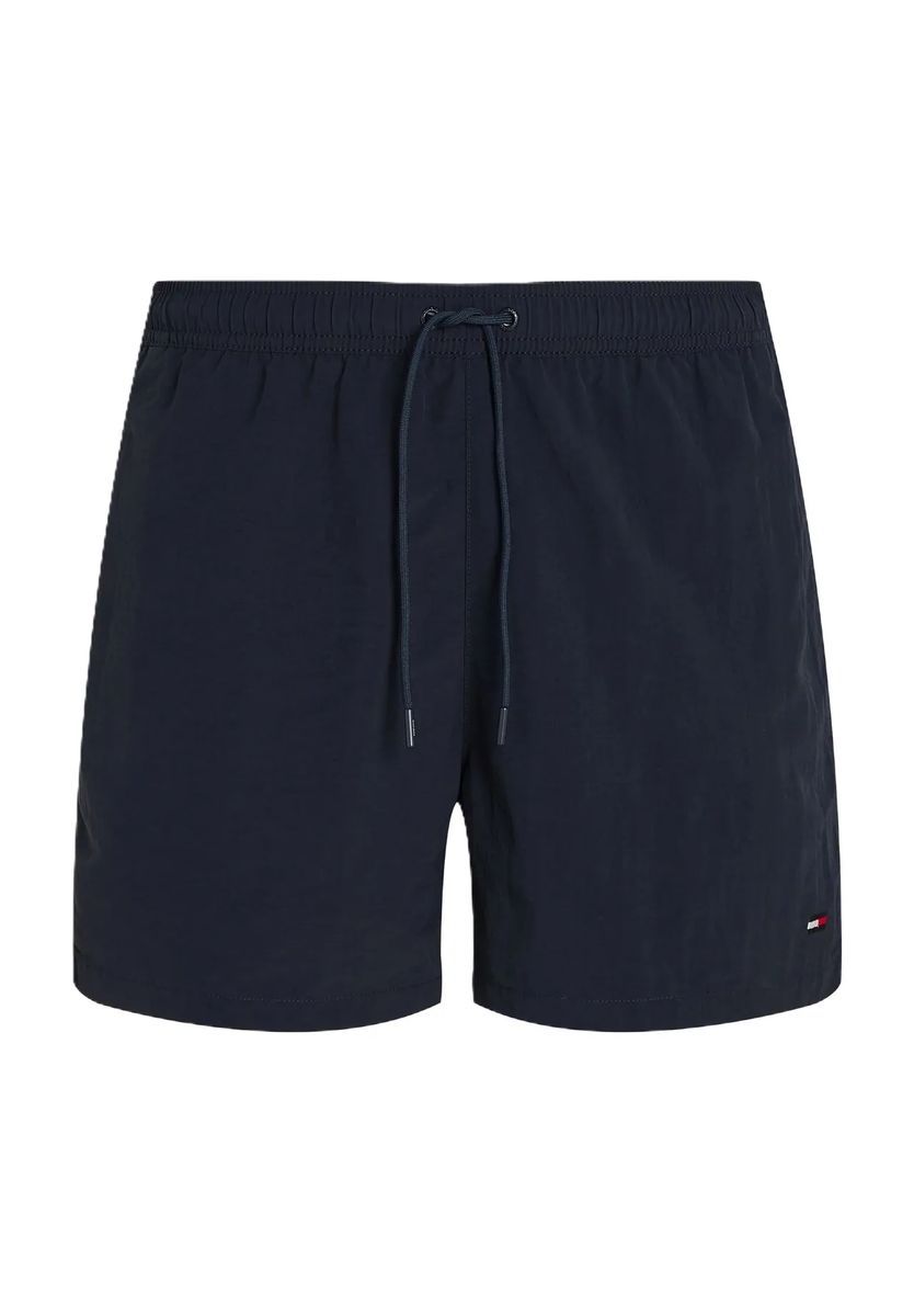 TOMMY HILFIGER Badeshorts, Kordelzug, Eingrifftaschen, für Herren, blau, M
