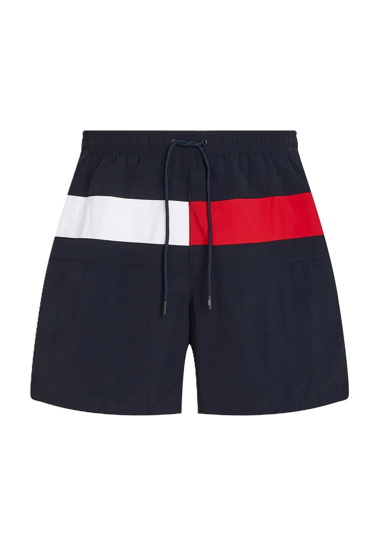 TOMMY HILFIGER Badeshorts, Gummibund, Tunnelzug, für Herren, blau, M