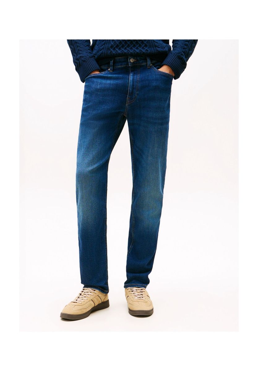 Herren Straight-Fit Five-Pocket Jeans